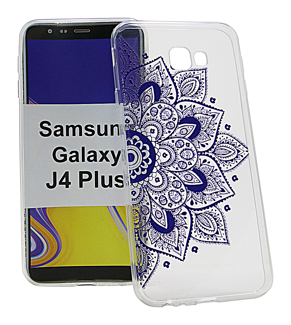 TPU Designdeksel Samsung Galaxy J4 Plus (J415FN/DS)