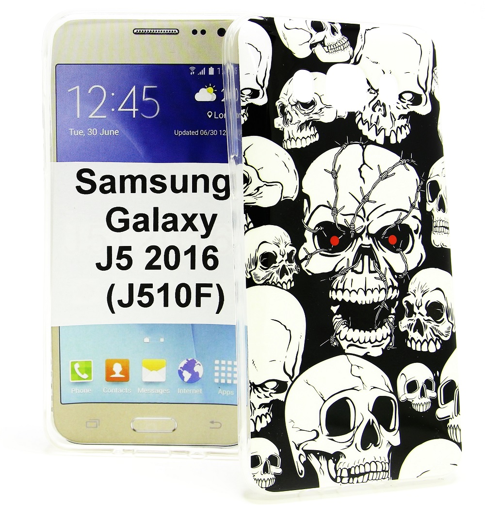 TPU Designdeksel Samsung Galaxy J5 2016 (J510F)