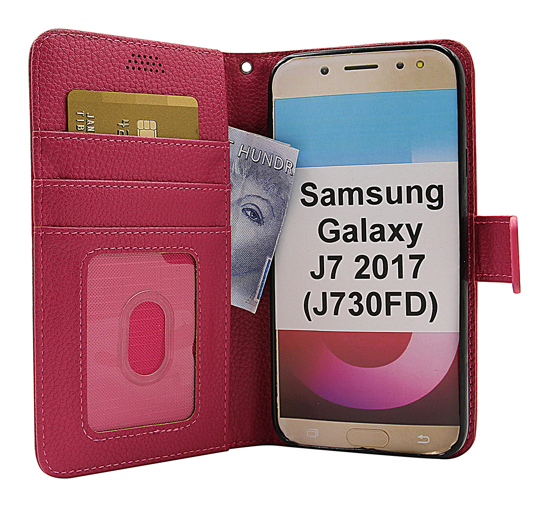 New Standcase Wallet Samsung Galaxy J7 2017 (J730FD)