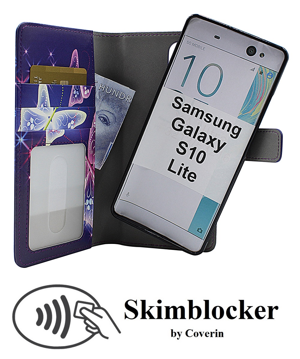 Skimblocker Magnet Designwallet Samsung Galaxy S10 Lite (G770F)
