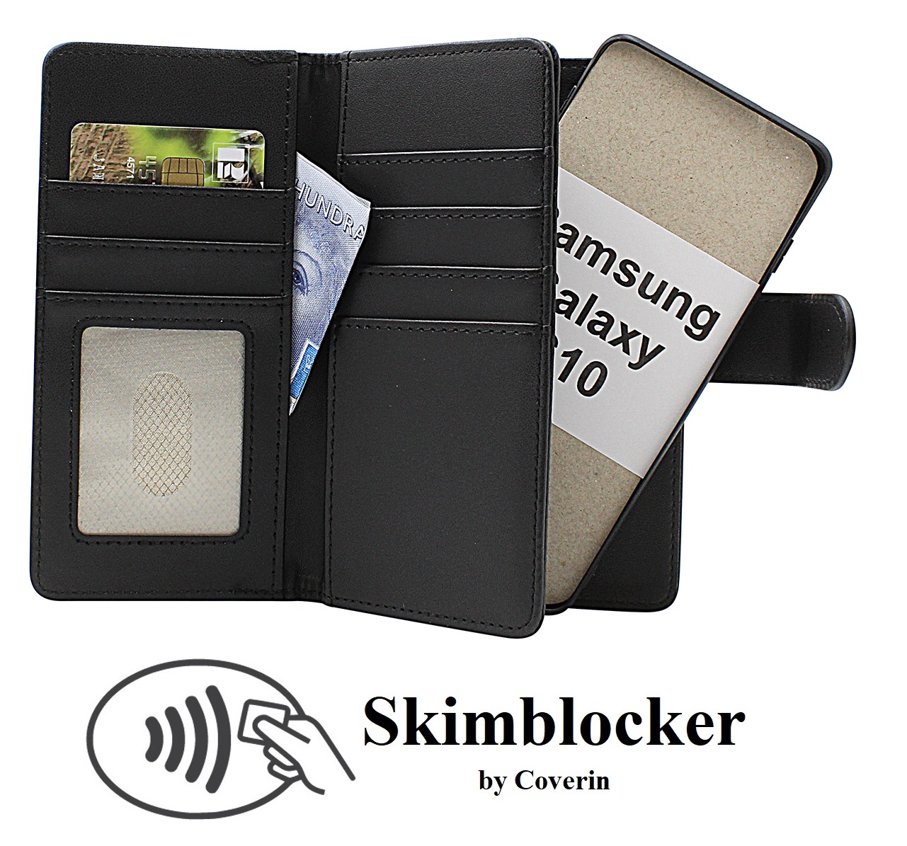 Product Image for Skimblocker Samsung Galaxy S10 (G973F) XL Magnet Lommebok Deksel