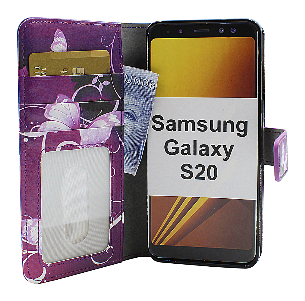 Skimblocker Magnet Designwallet Samsung Galaxy S20 (G980F)
