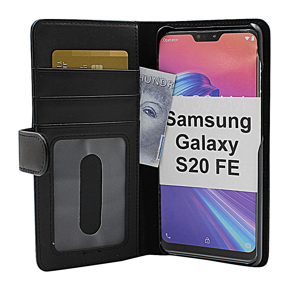 Skimblocker Lommebok-etui Samsung Galaxy S20 FE (G780F)
