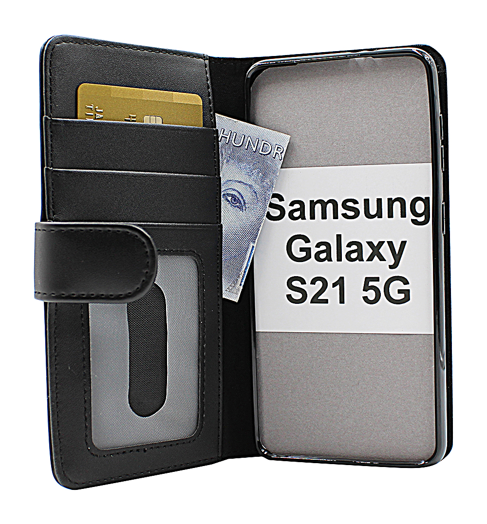Skimblocker Lommebok-etui Samsung Galaxy S21 5G (G991B)