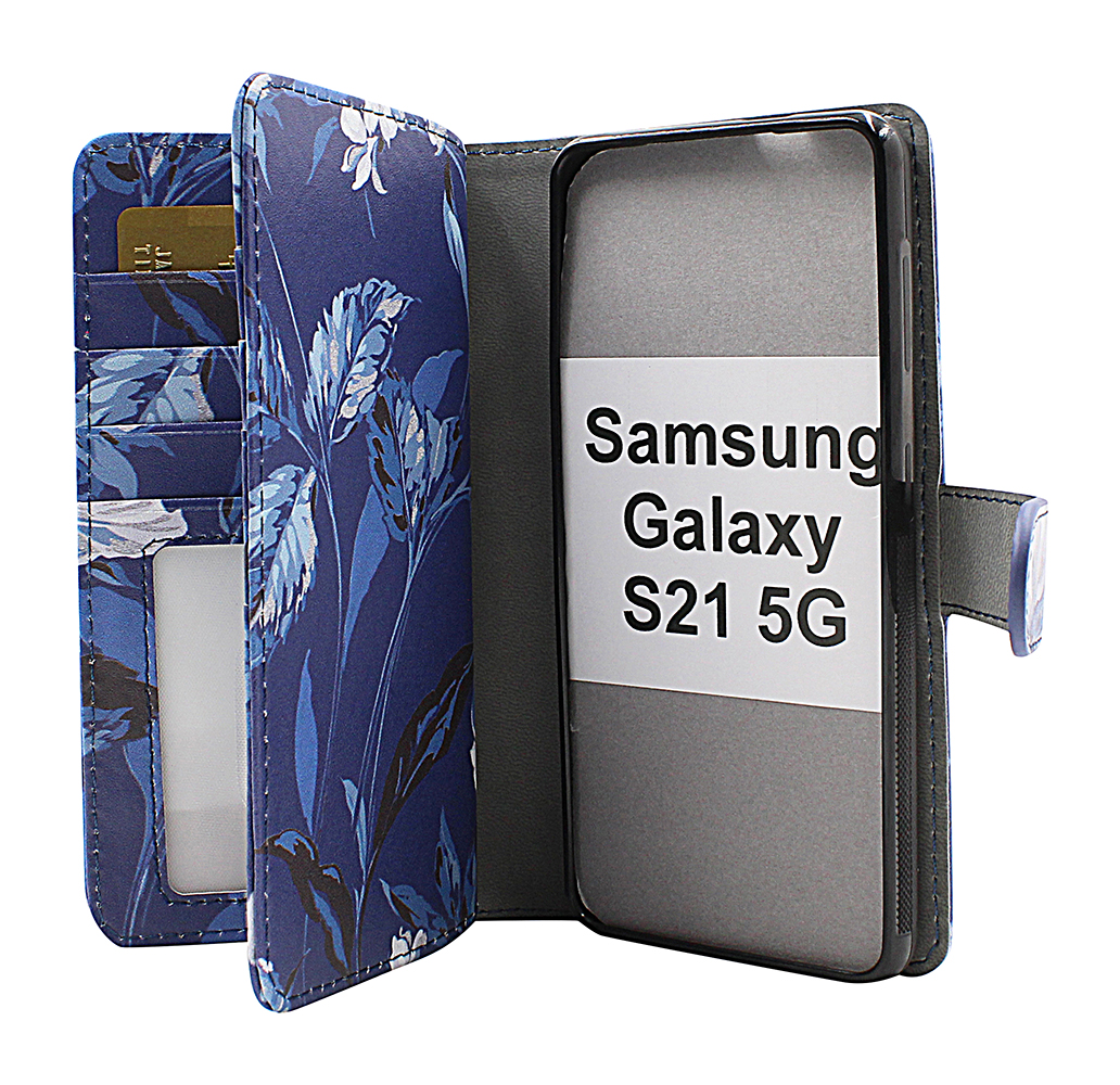 Skimblocker XL Magnet Designwallet Samsung Galaxy S21 5G (G991B)