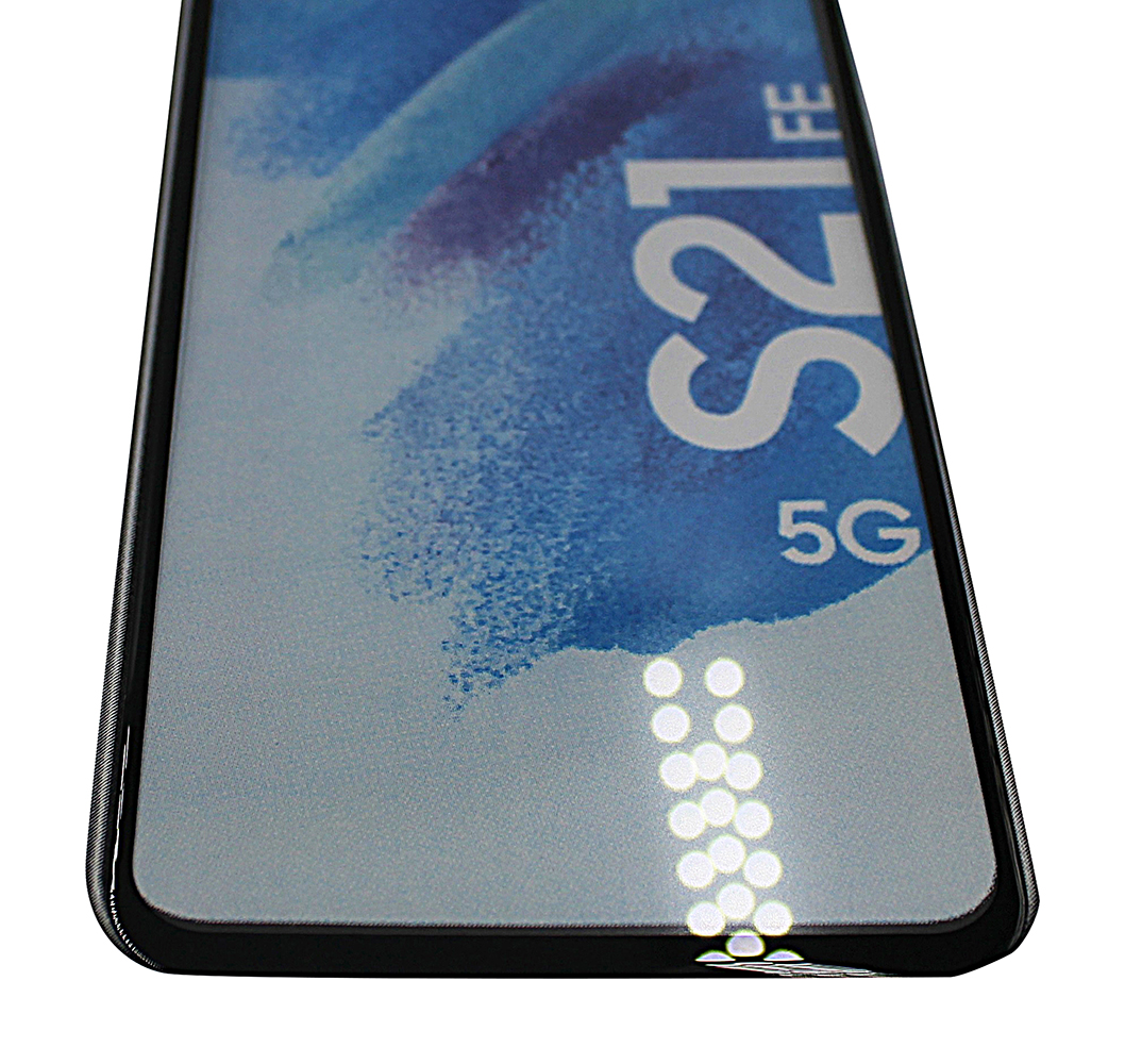 Full Frame Skjermbeskyttelse av glass Samsung Galaxy S21 FE 5G (SM-G990B)