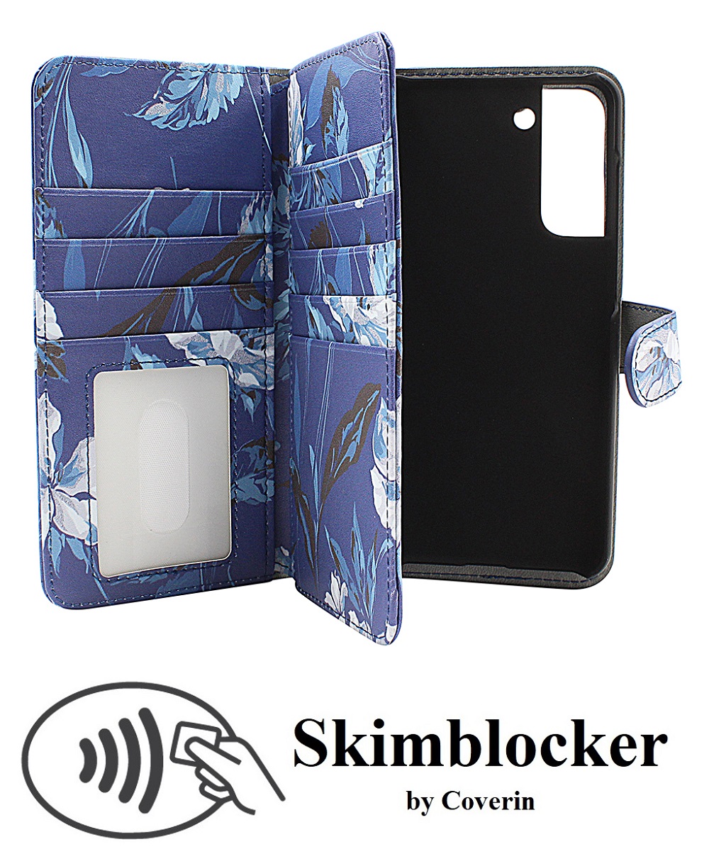 Skimblocker XL Magnet Designwallet Samsung Galaxy S21 FE 5G