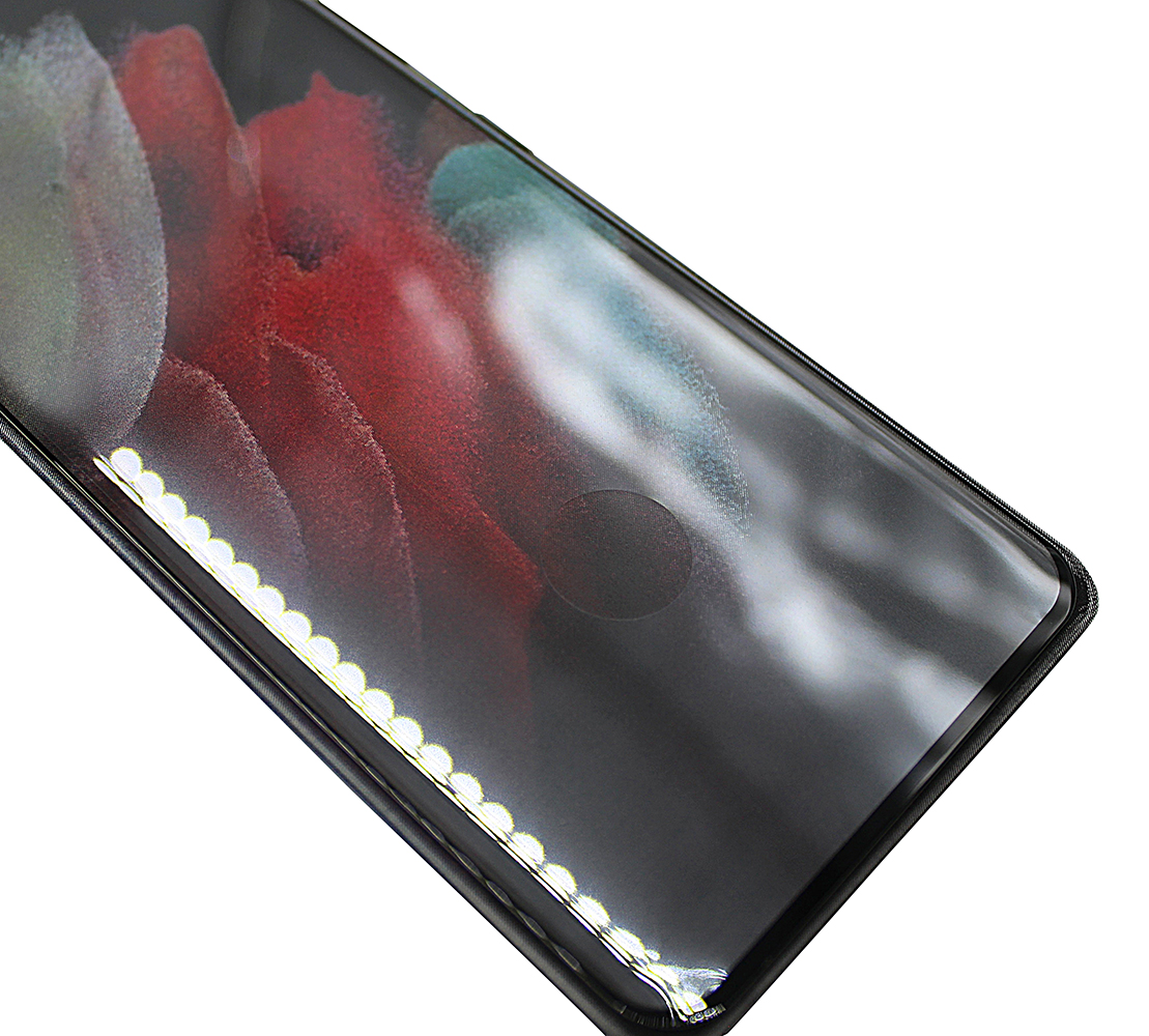 Full Frame Skjermbeskyttelse av glass Samsung Galaxy S21 Ultra 5G (G998B)