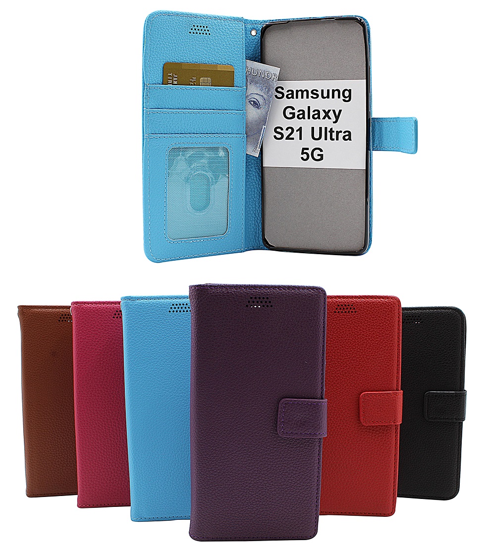 New Standcase Wallet Samsung Galaxy S21 Ultra 5G (G998B)