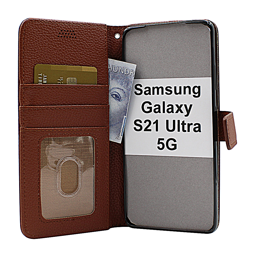New Standcase Wallet Samsung Galaxy S21 Ultra 5G (G998B)