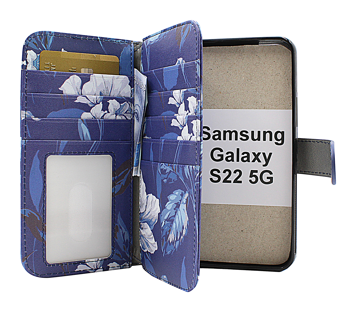 Skimblocker XL Magnet Designwallet Samsung Galaxy S22 5G