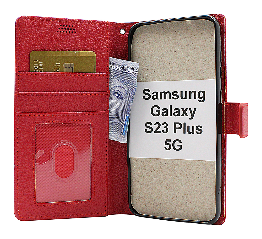 New Standcase Wallet Samsung Galaxy S23 Plus 5G