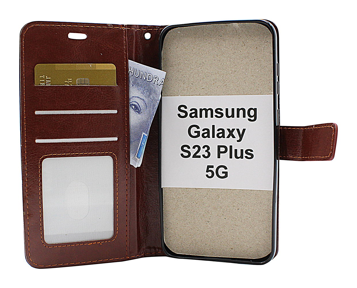 Crazy Horse Wallet Samsung Galaxy S23 Plus 5G