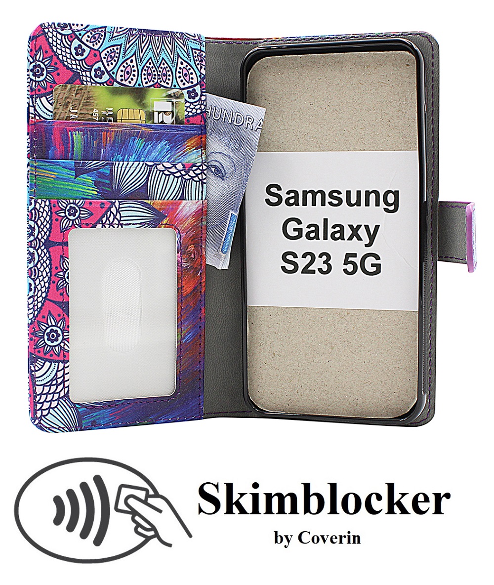 Skimblocker Magnet Designwallet Samsung Galaxy S23 5G
