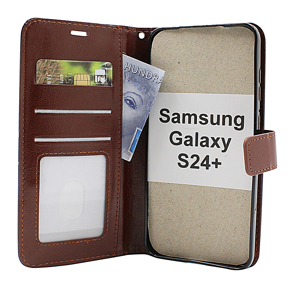 Crazy Horse Wallet Samsung Galaxy S24 Plus 5G (SM-S926B/DS)