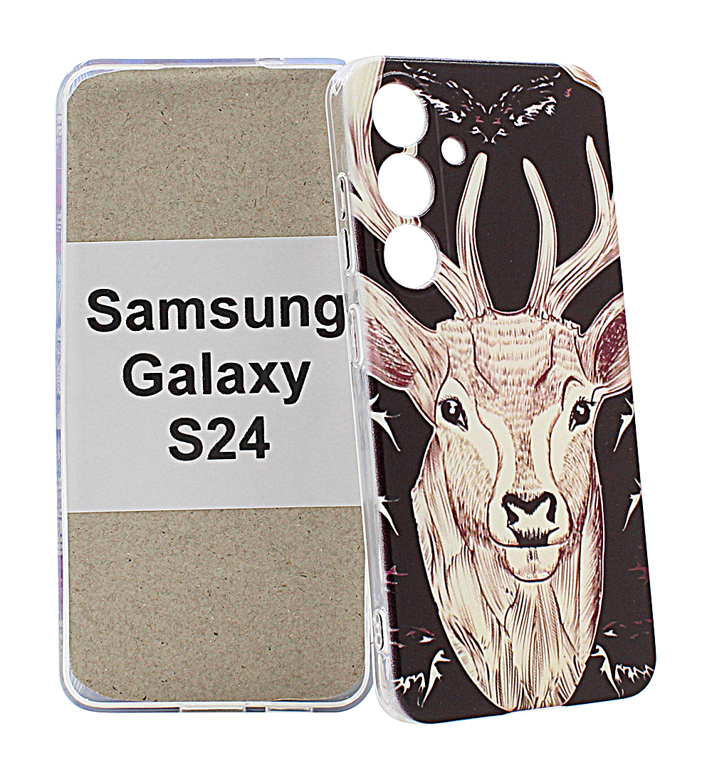 TPU Designdeksel Samsung Galaxy S24 5G (SM-S921B/DS)
