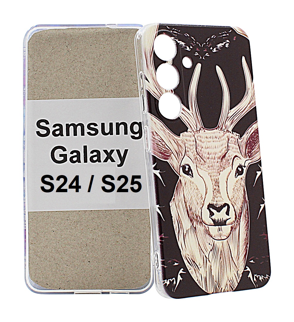 TPU Designdeksel Samsung Galaxy S24 / S25 5G