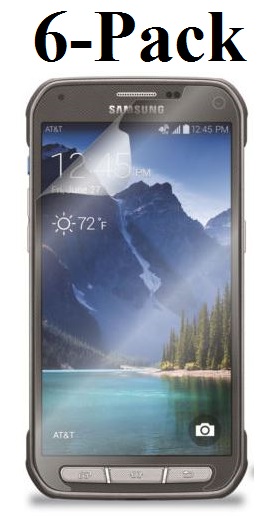 6-pakning Skjermbeskyttelse Samsung Galaxy S5 Active (SM-G870)