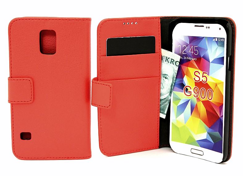 Standcase wallet Samsung Galaxy S5 / S5 Neo (G900F / G903F)
