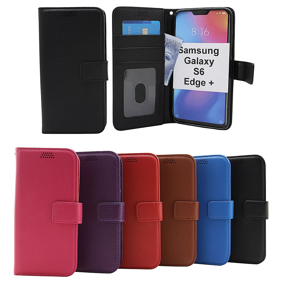 New Standcase Wallet Samsung Galaxy S6 Edge+ (SM-G928F)