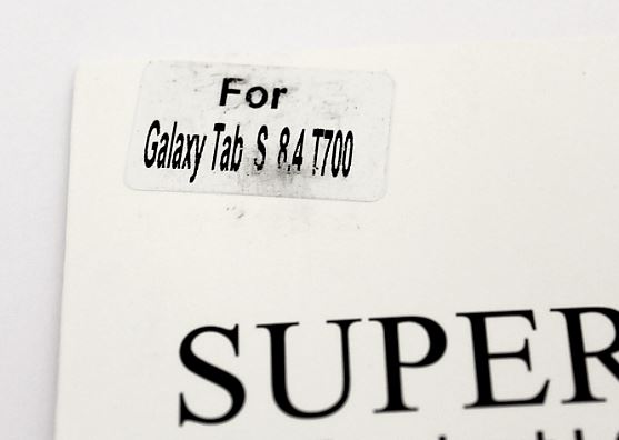 6-pakning Skjermbeskyttelse Samsung Galaxy Tab S 8.4 (T700)