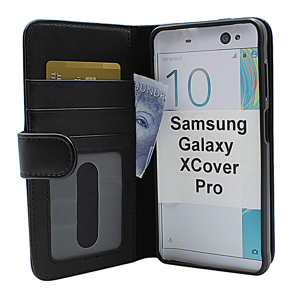Skimblocker Lommebok-etui Samsung Galaxy XCover Pro (G715F/DS)