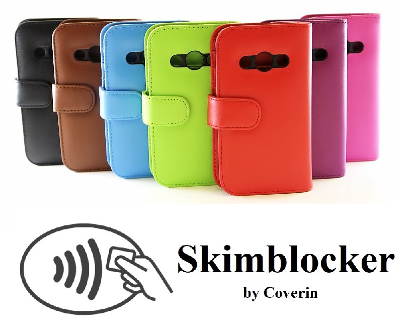 Skimblocker Lommebok-etui Samsung Galaxy Xcover 3 (SM-G388F)