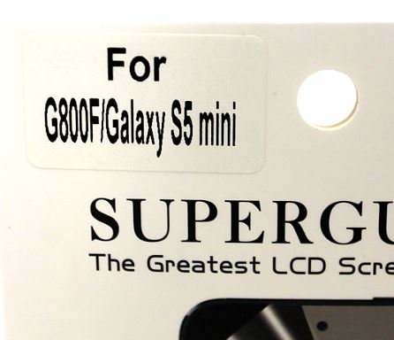 6-pakning Skjermbeskyttelse Samsung Galaxy S5 Mini (G800)