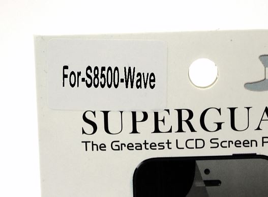 Skjermbeskyttelse Samsung Wave GT-S8500