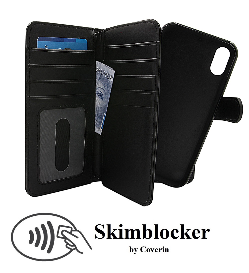 Skimblocker XL Magnet Wallet Motorola Moto E6 Play