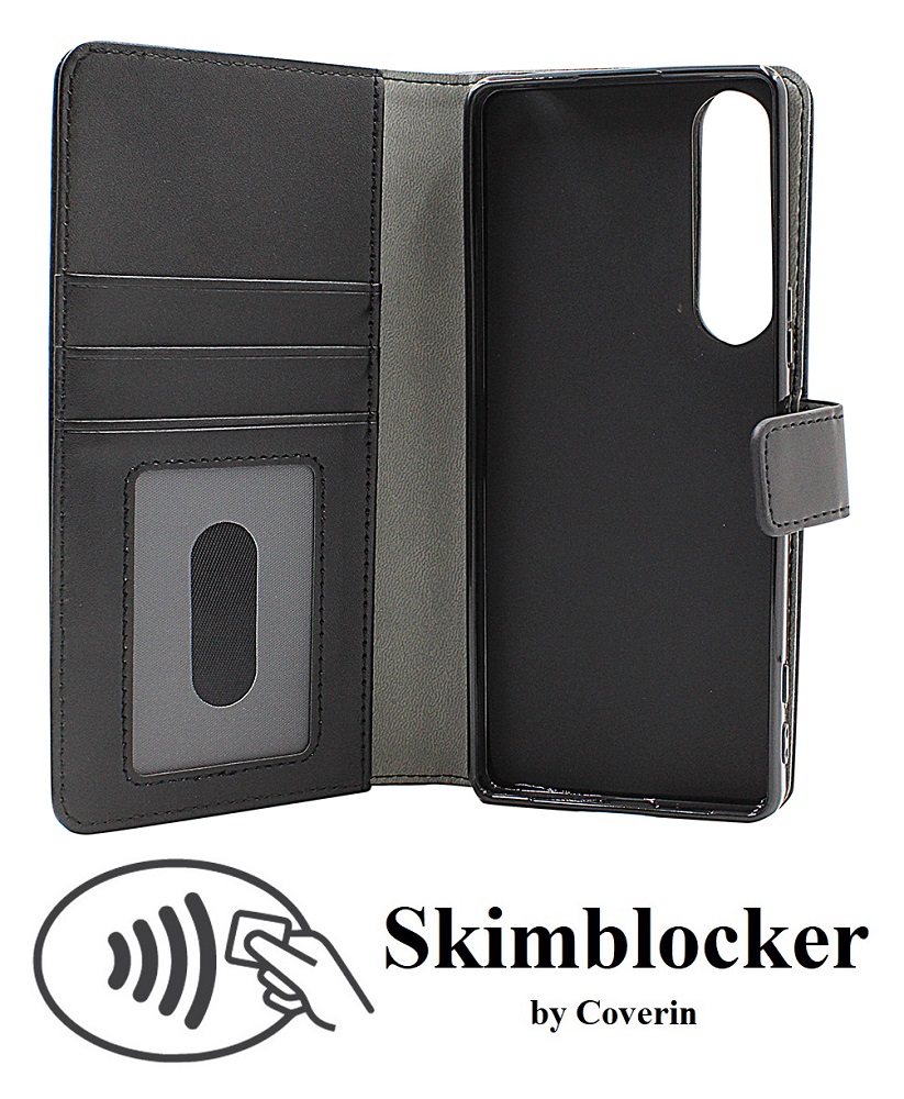 Skimblocker Magnet Wallet Sony Xperia 1 IV (XQ-CT54)