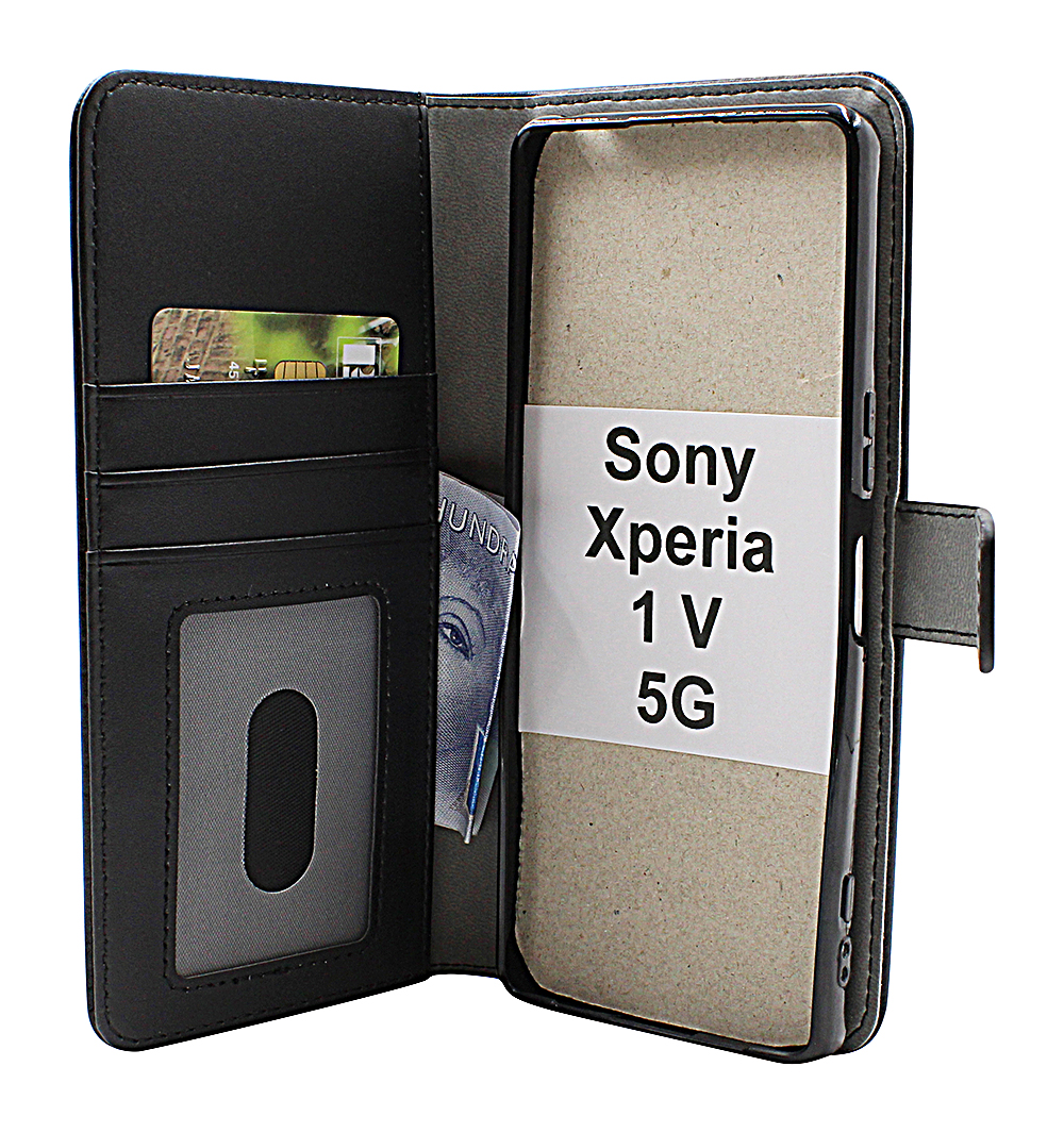 Skimblocker Magnet Wallet Sony Xperia 1 V 5G (XQ-DQ72)
