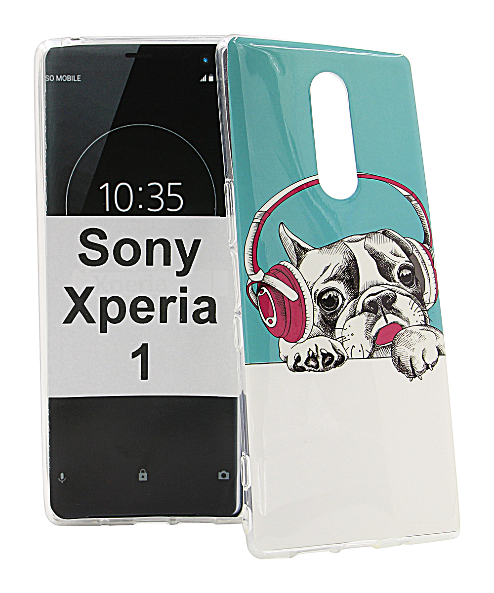 TPU Designdeksel Sony Xperia 1 (J9110)
