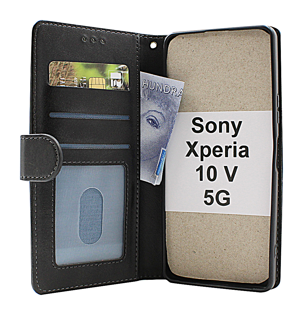 Zipper Standcase Wallet Sony Xperia 10 V 5G