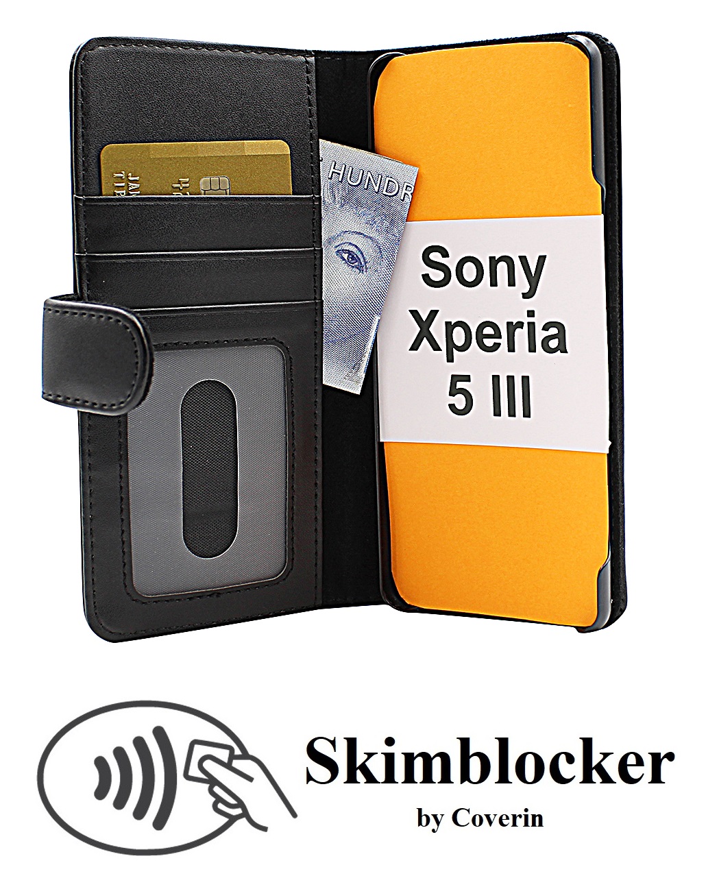 Skimblocker Lommebok-etui Sony Xperia 5 III (XQ-BQ52)