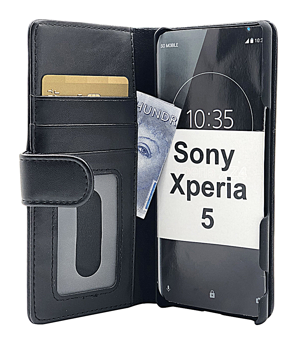 Skimblocker Lommebok-etui Sony Xperia 5