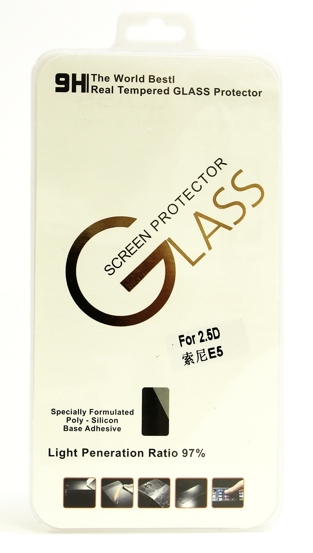 Glassbeskyttelse Sony Xperia E5 (F3311)