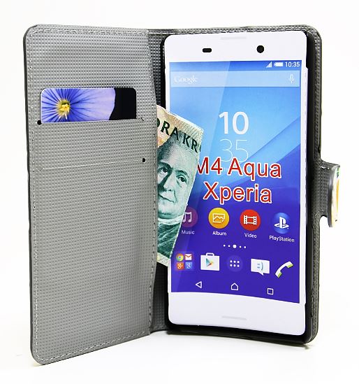 Standcase Wallet Sony Xperia M4 Aqua (E2303)