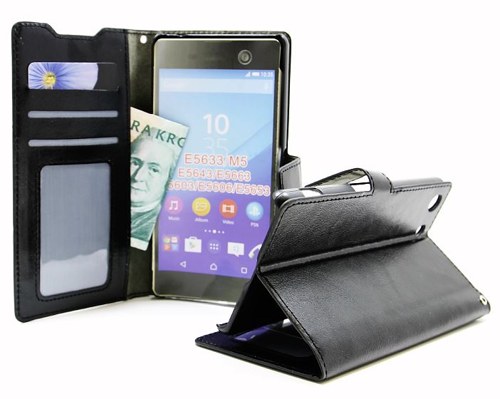 Crazy Horse Wallet Sony Xperia M5 (E5603)