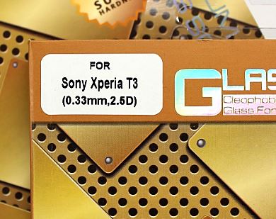 Skjermbeskyttelse av glass Sony Xperia T3