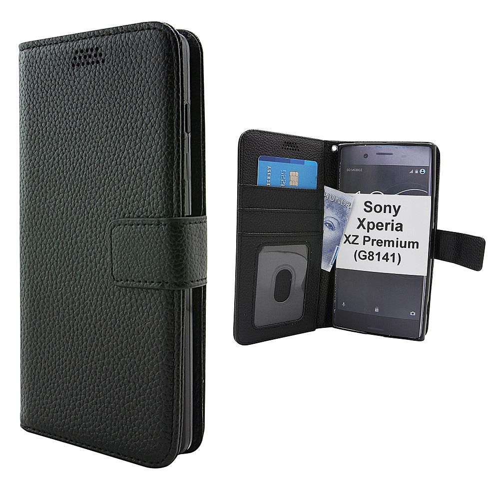New Standcase Wallet Sony Xperia XZ Premium (G8141)