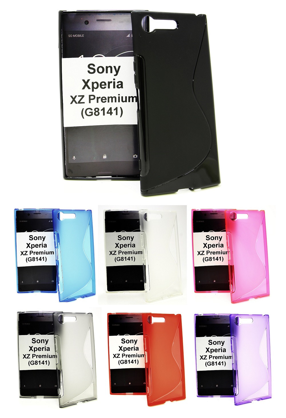 S-Line Deksel Sony Xperia XZ Premium (G8141)