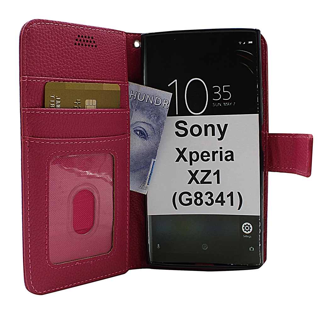 New Standcase Wallet Sony Xperia XZ1 (G8341)