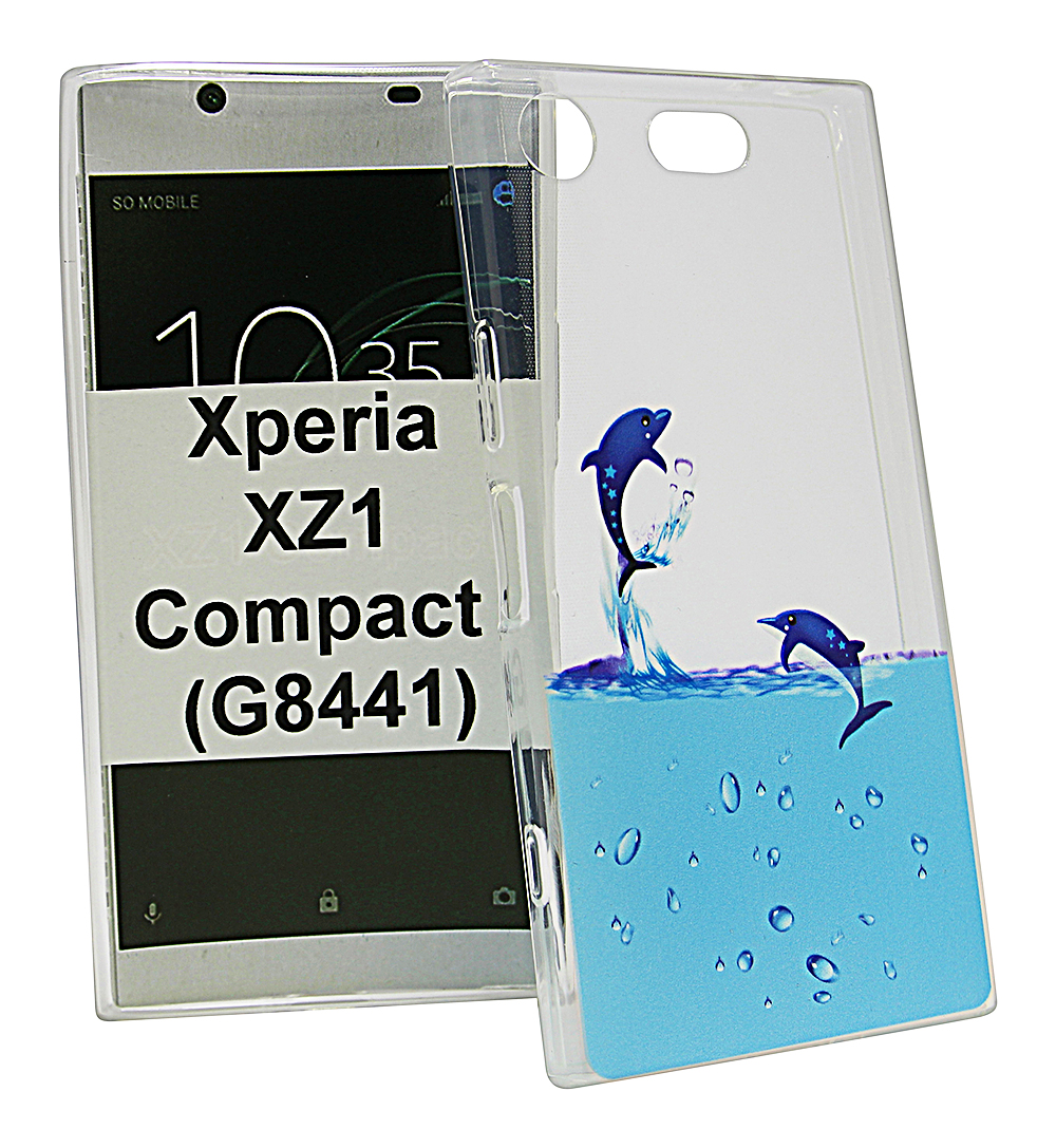 TPU Designdeksel Sony Xperia XZ1 Compact (G8441)