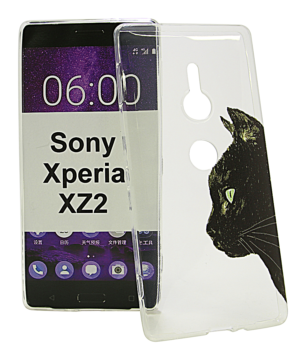 TPU Designdeksel Sony Xperia XZ2 (H8266)