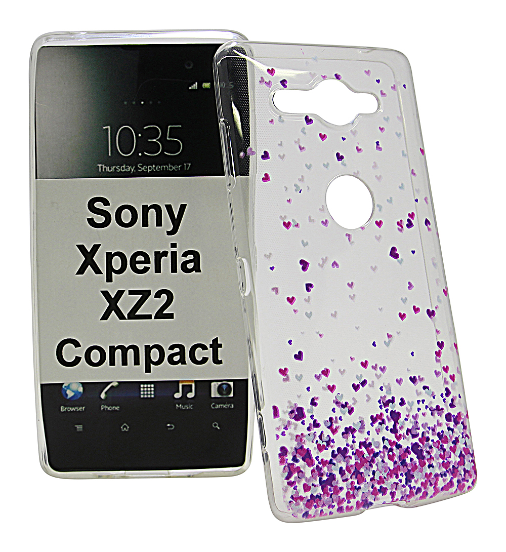TPU Designdeksel Sony Xperia XZ2 Compact (H8324)