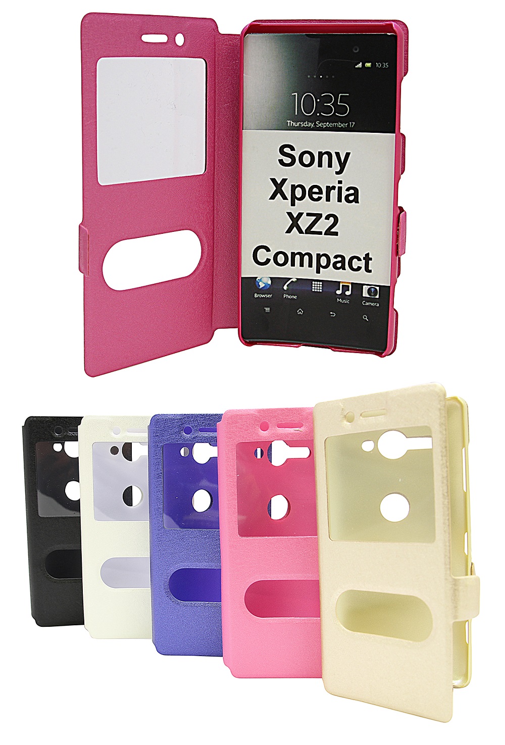 Flipcase Sony Xperia XZ2 Compact (H8324)