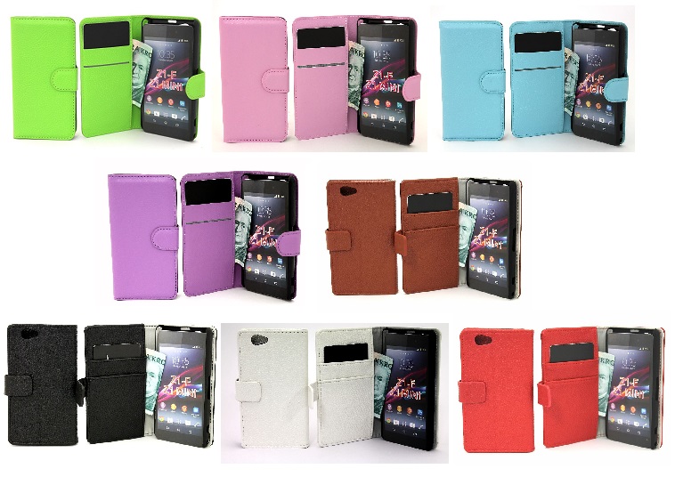 Lommebok-etui Sony Xperia Z1 Compact (D5503)