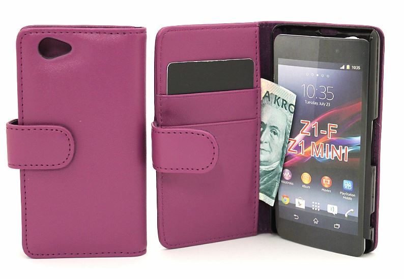 Lommebok-etui Sony Xperia Z1 Compact (D5503)