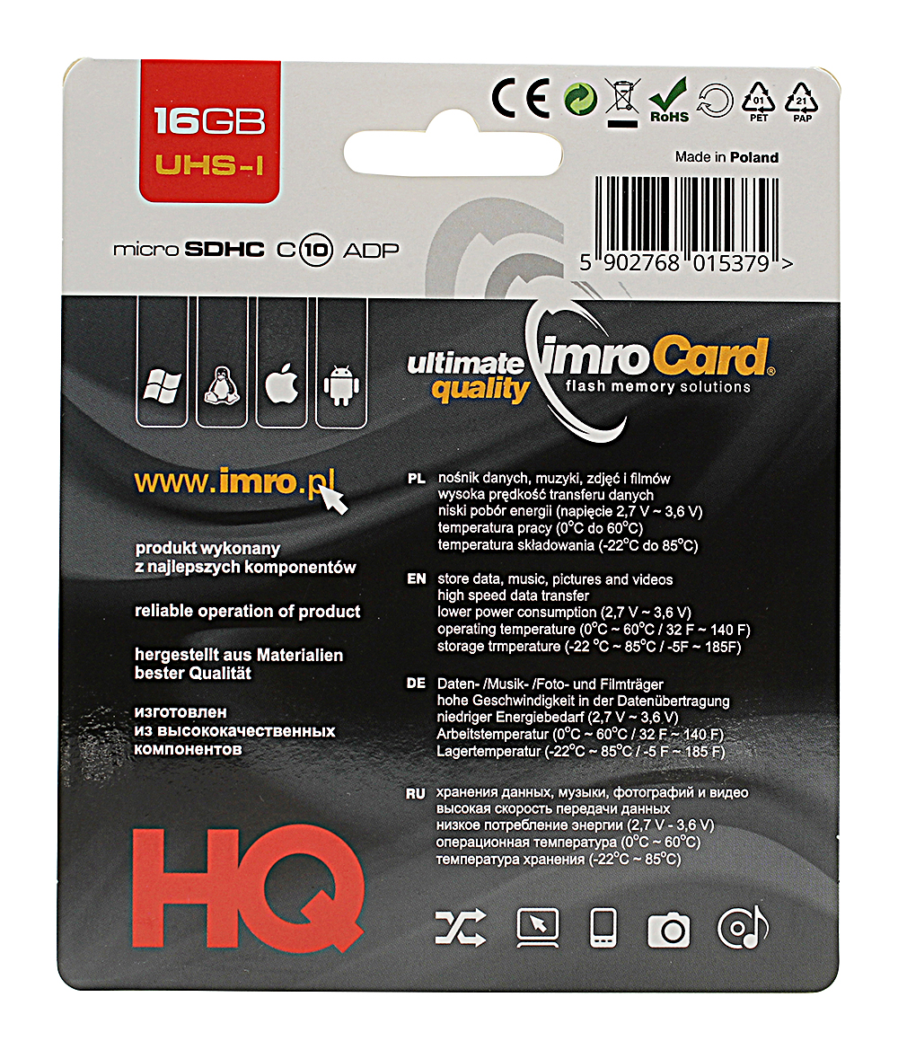 Imro Micro SD Kort